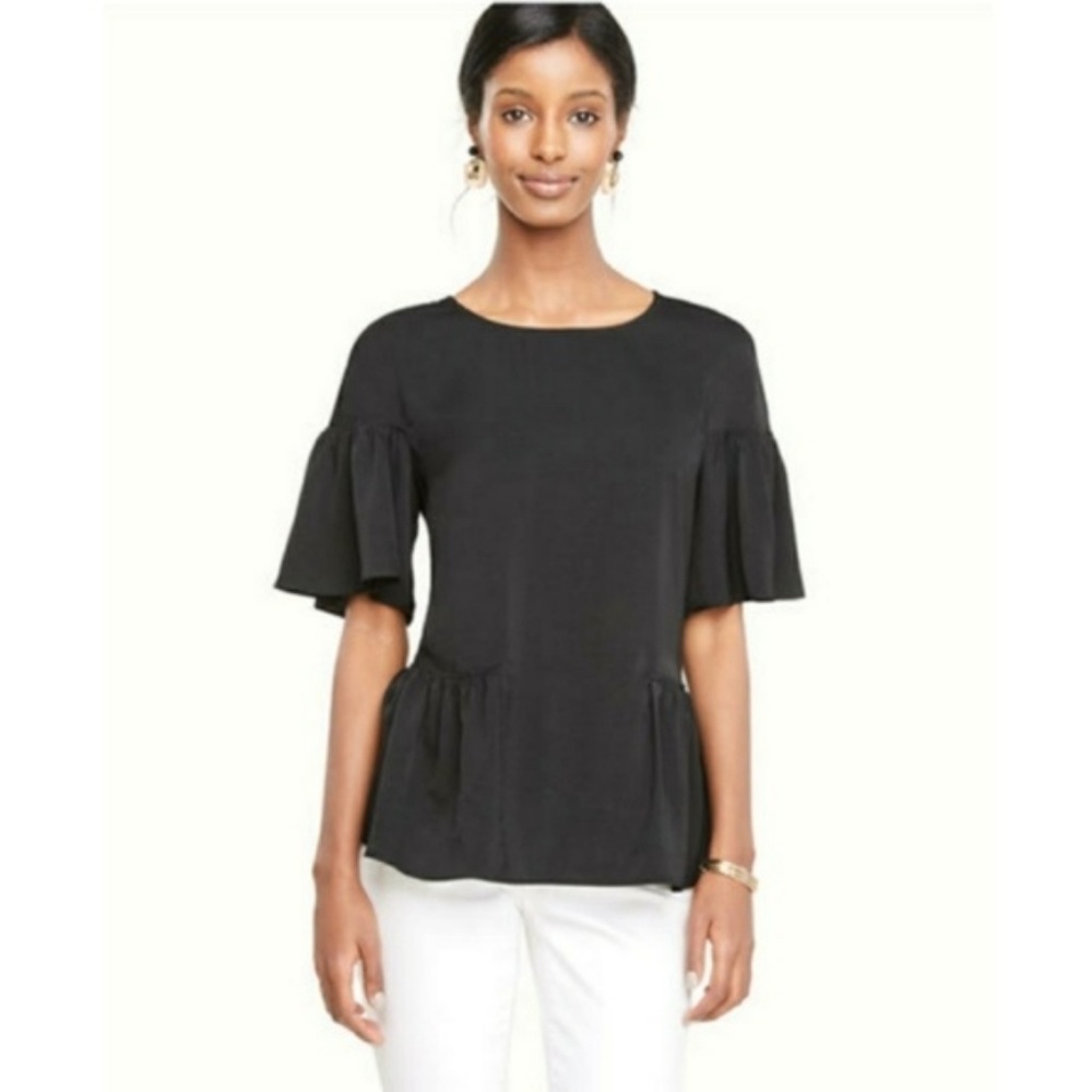 Ann Taylor Peplum Blouse